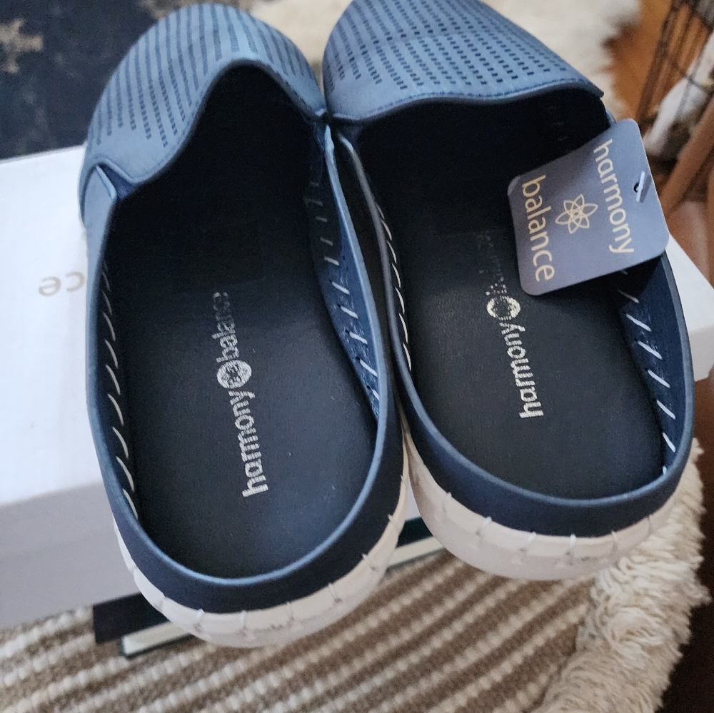 Harmony Balance Dark Blue Mule - Picture 6 of 7